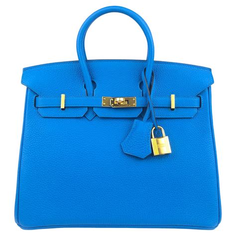 blue hermes birkin bag|blue birkin bag cost.